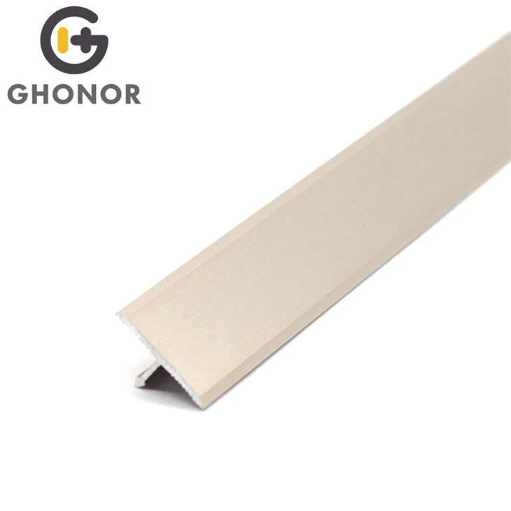 Aluminium T Shape Bathroom Tile Edge Trim